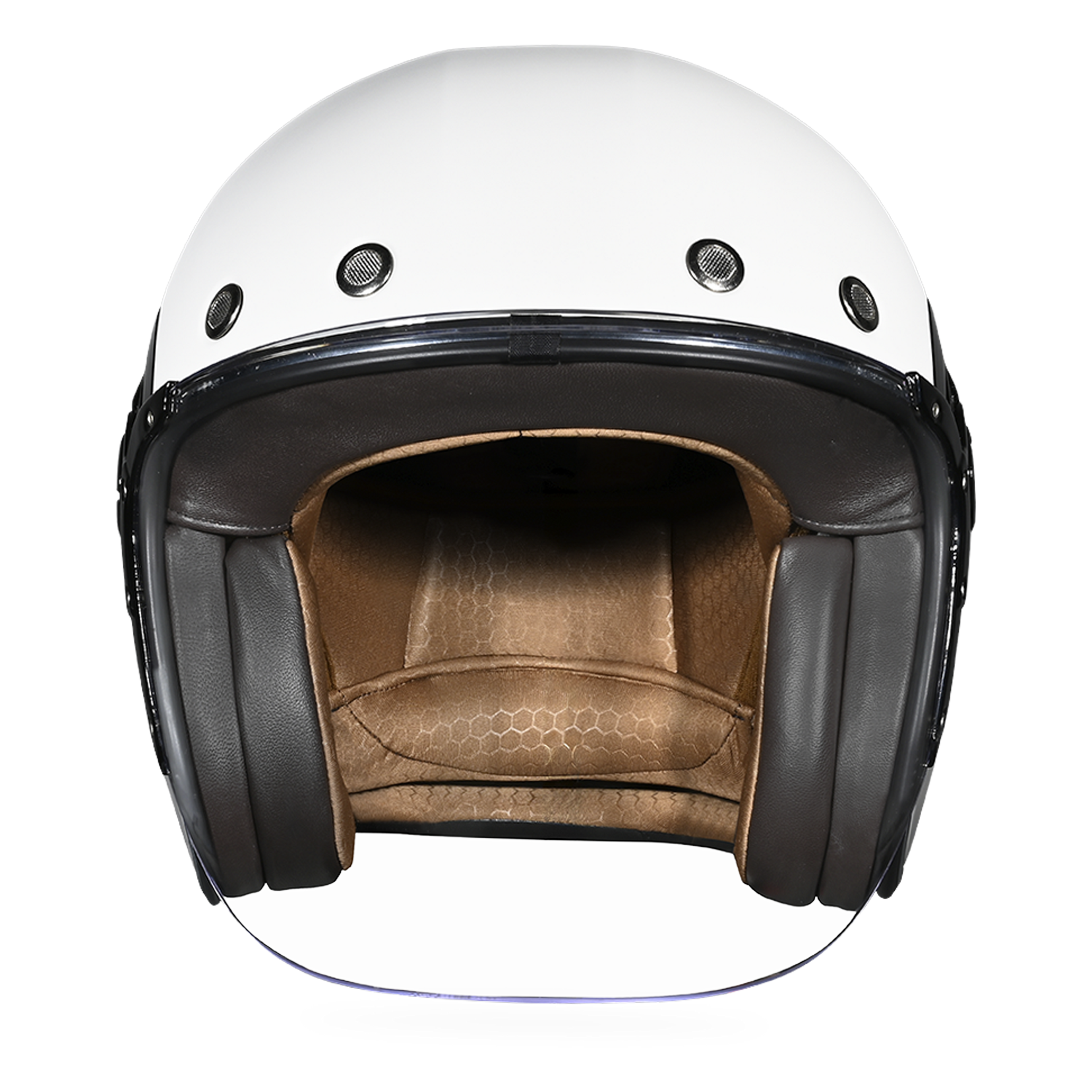 D.O.T. & ECE Daytona Retro Jet- Hi-Gloss White