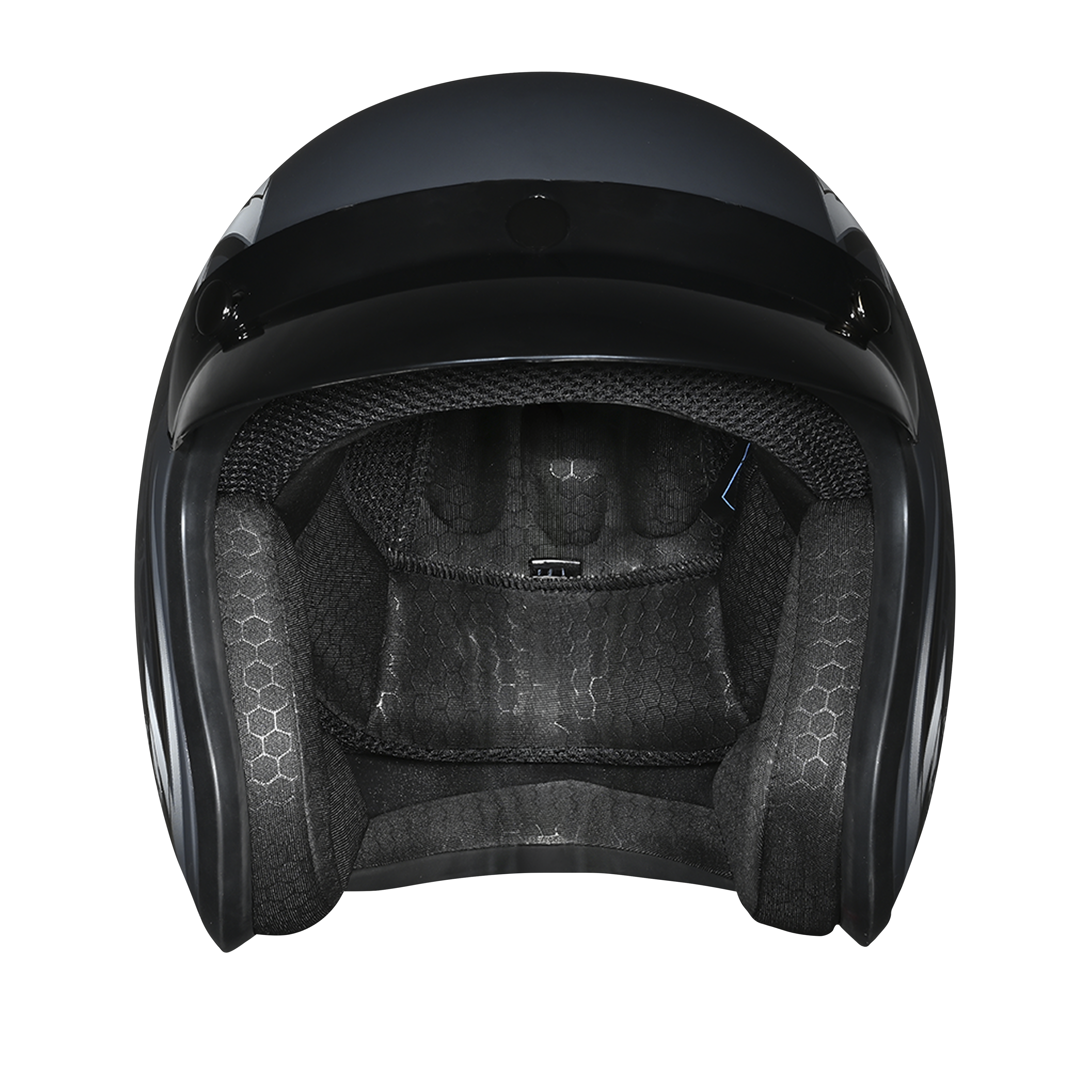 DOT Approved Daytona Cruiser Open Face Motorcycle Helmet - Men, Women & Youth - With Visor & Graphics - W/ Wild Soul