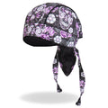 Hot Leathers Sugar Skull Lightweight Headwrap HWH1078