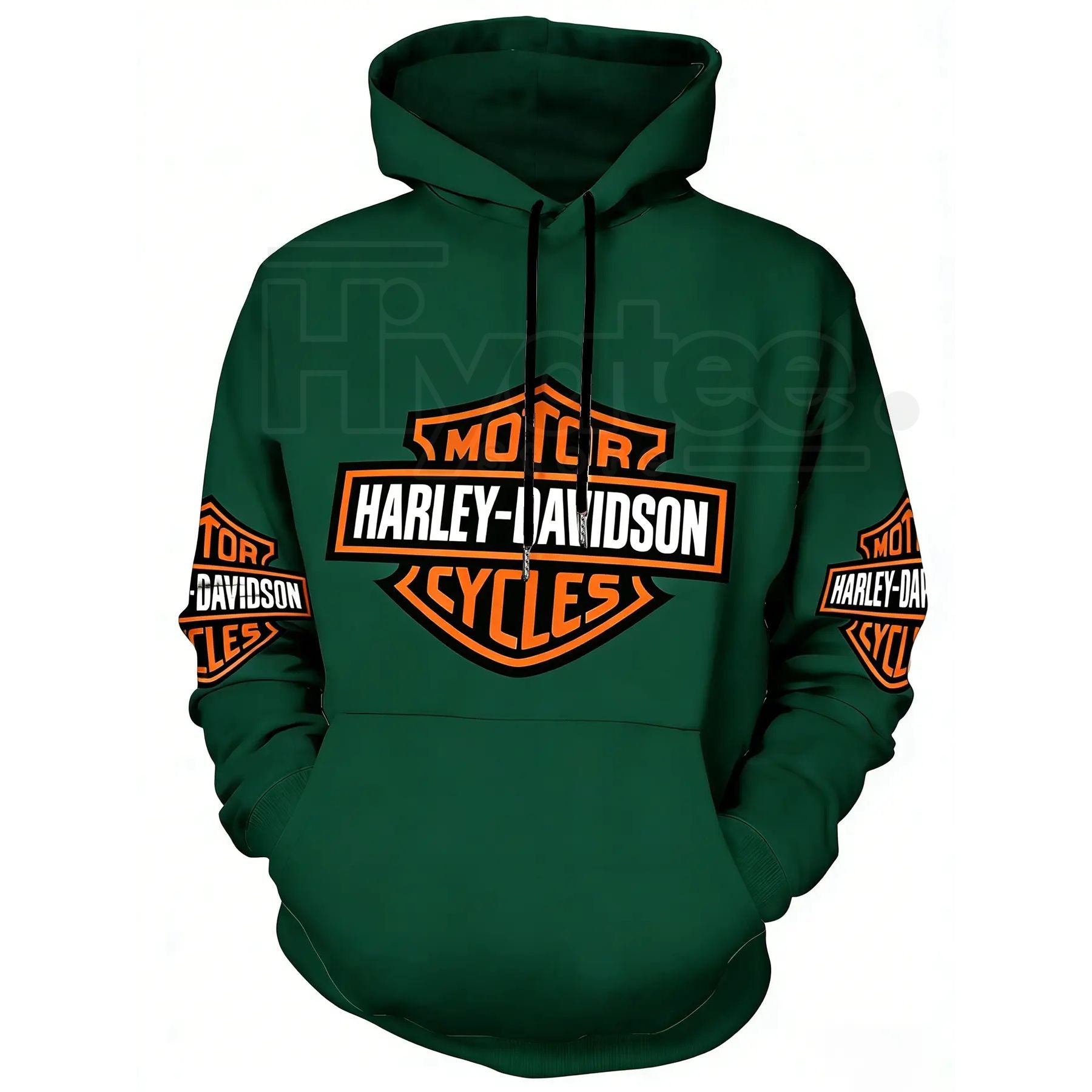 Harley-Davidson Logo Print Hoodie
