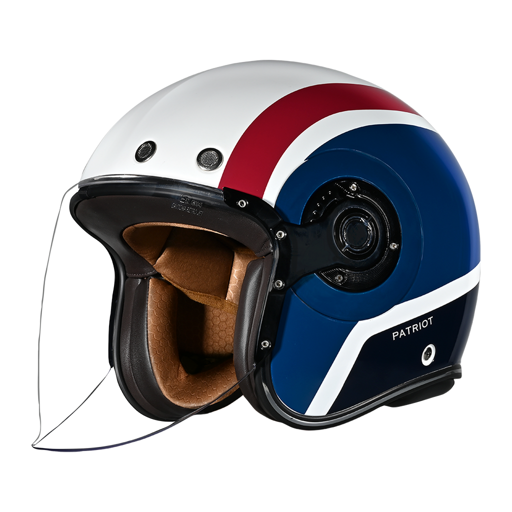D.O.T. & ECE Daytona Retro Jet- W/ Patriot