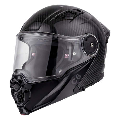 D.O.T. & ECE Daytona C6- Grey Carbon Fiber