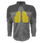 Summer Mesh Reflective Shirt Dark Grey Nebula