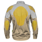 Summer Mesh Reflective Shirt Khaki Eclipse