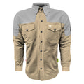 Summer Mesh Reflective Shirt Khaki Eclipse