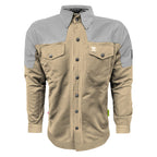 Summer Mesh Reflective Shirt Khaki Eclipse