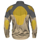 Summer Mesh Reflective Shirt Khaki Nebula