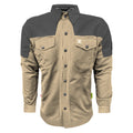 Summer Mesh Reflective Shirt Khaki Nebula