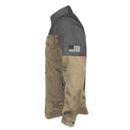 Summer Mesh Reflective Shirt Khaki Nebula