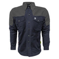 Summer Mesh Reflective Shirt Navy Blue Nebula
