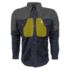 Summer Mesh Reflective Shirt Navy Blue Nebula