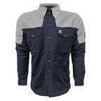 Summer Mesh Reflective Shirt Navy Blue Eclipse