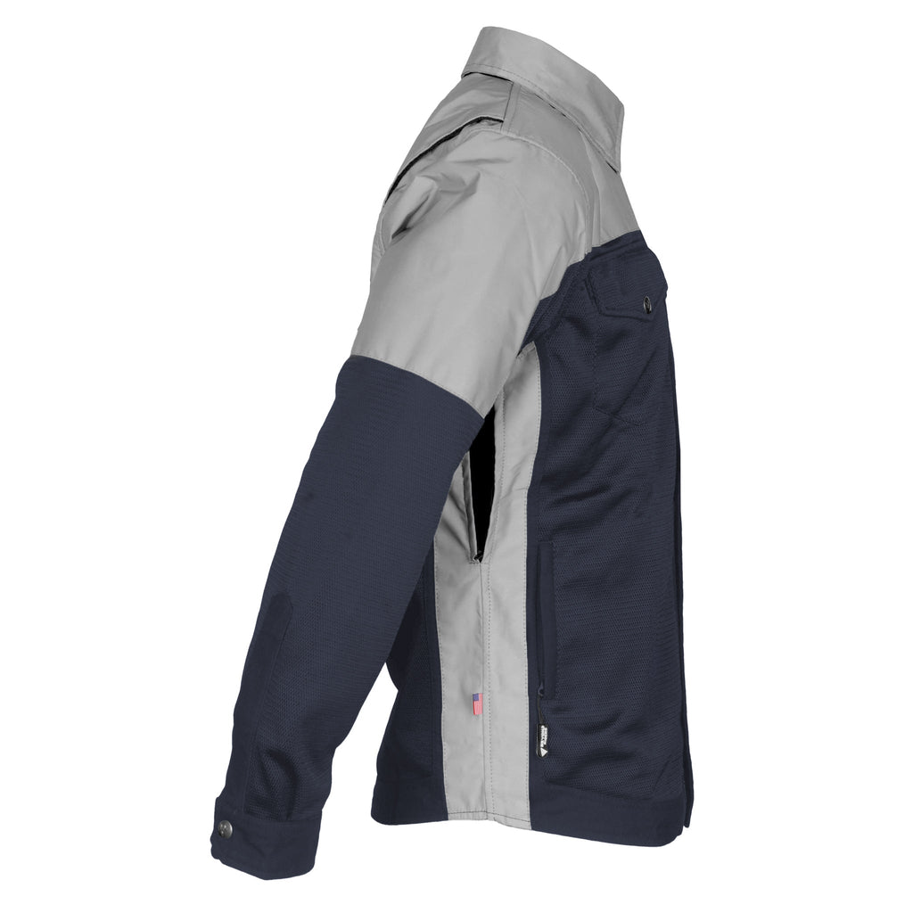 Summer Mesh Reflective Shirt Navy Blue Eclipse