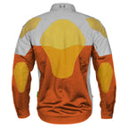 Summer Mesh Reflective Shirt Orange Eclipse