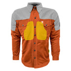 Summer Mesh Reflective Shirt Orange Eclipse