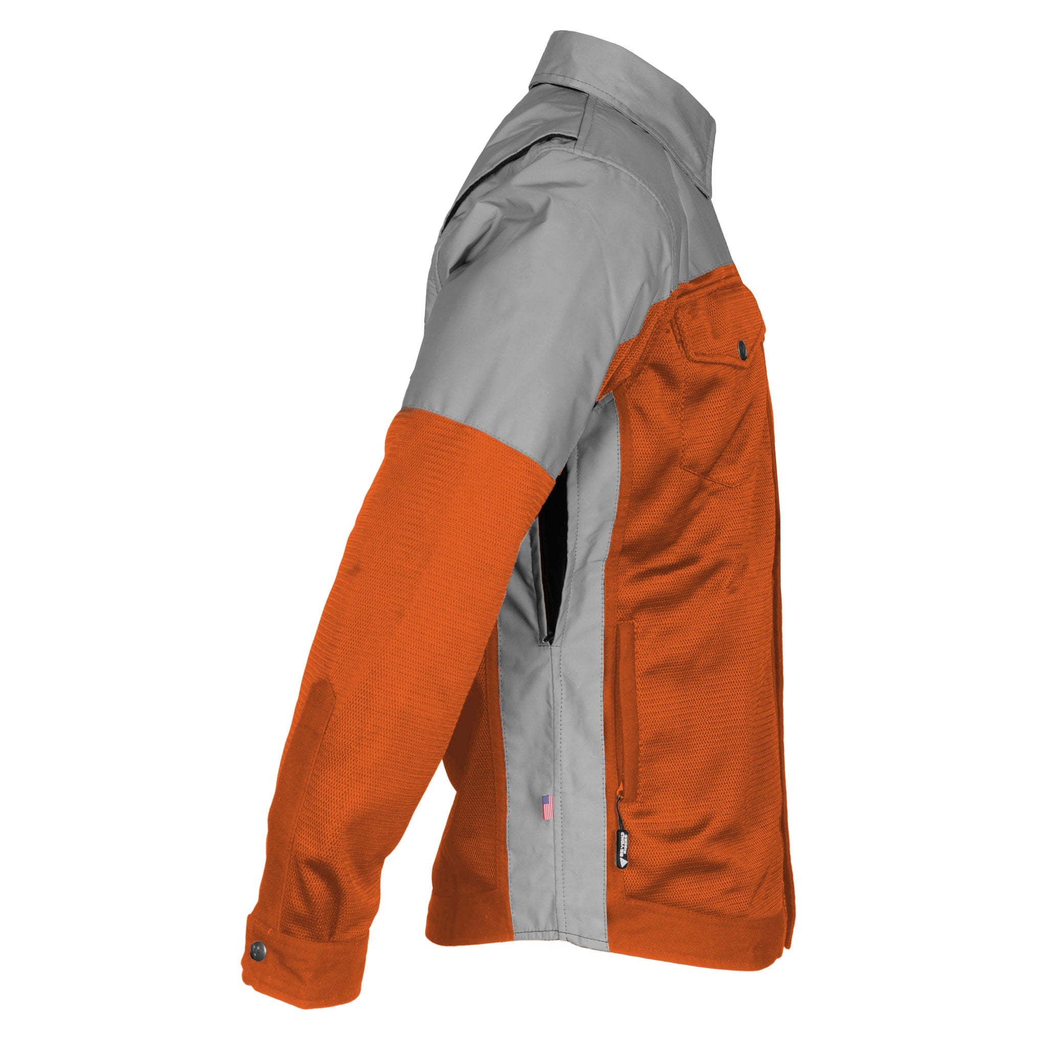 Summer Mesh Reflective Shirt Orange Eclipse