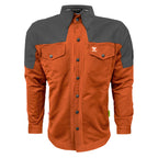 Summer Mesh Reflective Shirt Orange Nebula
