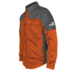 Summer Mesh Reflective Shirt Orange Nebula