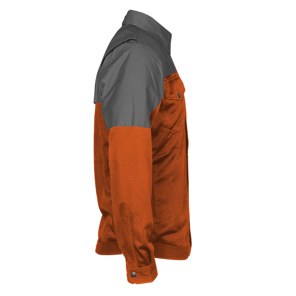 Summer Mesh Reflective Shirt Orange Nebula