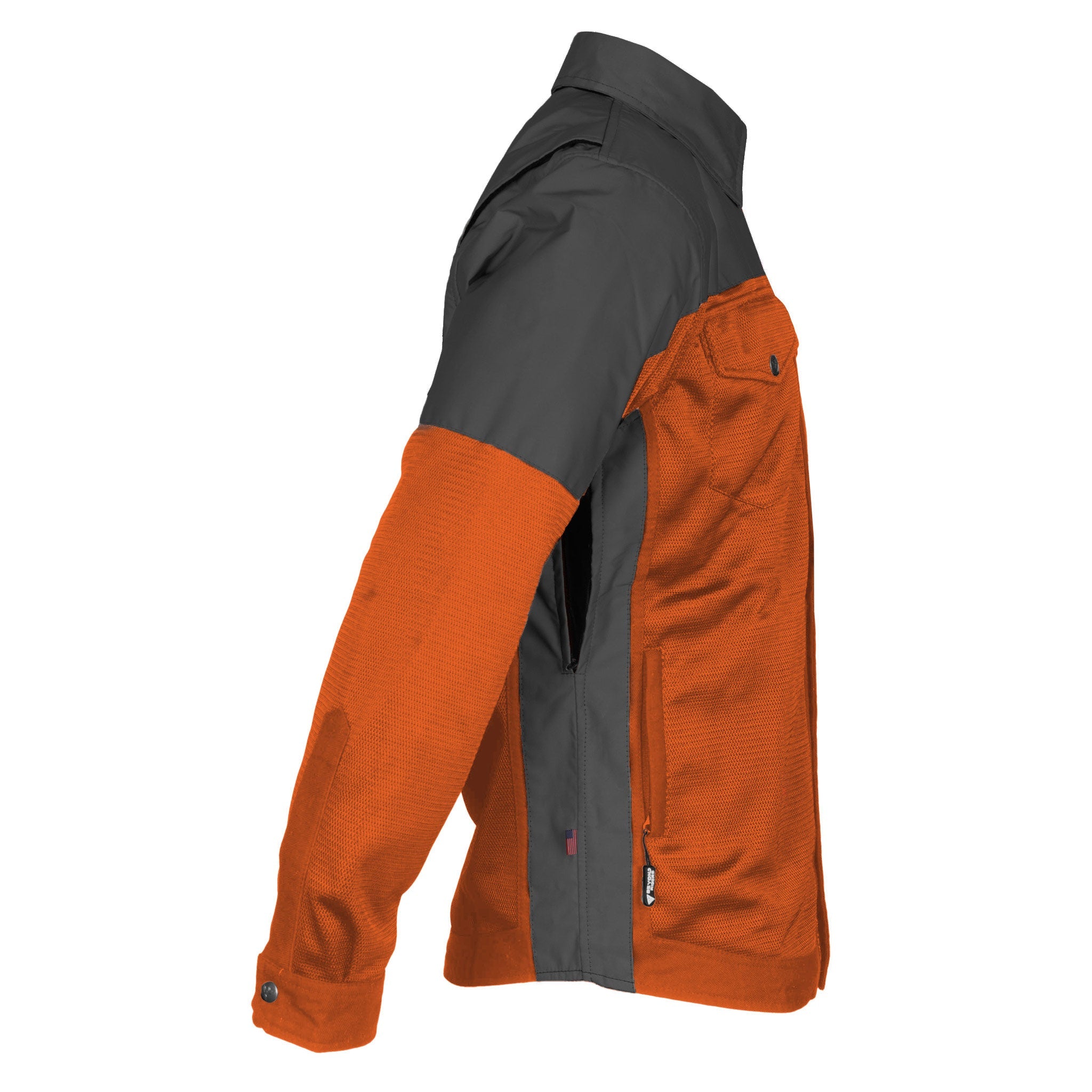 Summer Mesh Reflective Shirt Orange Nebula