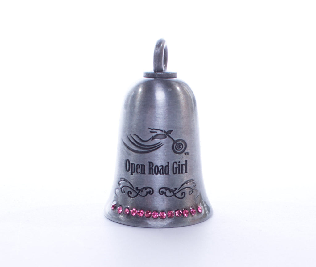 Open Road Girl Motorcycle Bell | Lucky Bell for Motorcycle Riders 7 Styles