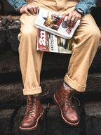Retro Punk Motorcycle Boot
