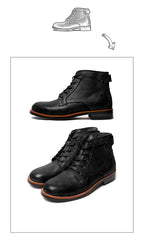 Retro Punk Motorcycle Boot