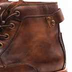 Retro Punk Motorcycle Boot