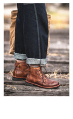 Retro Punk Motorcycle Boot