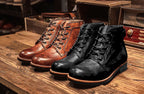 Retro Punk Motorcycle Boot