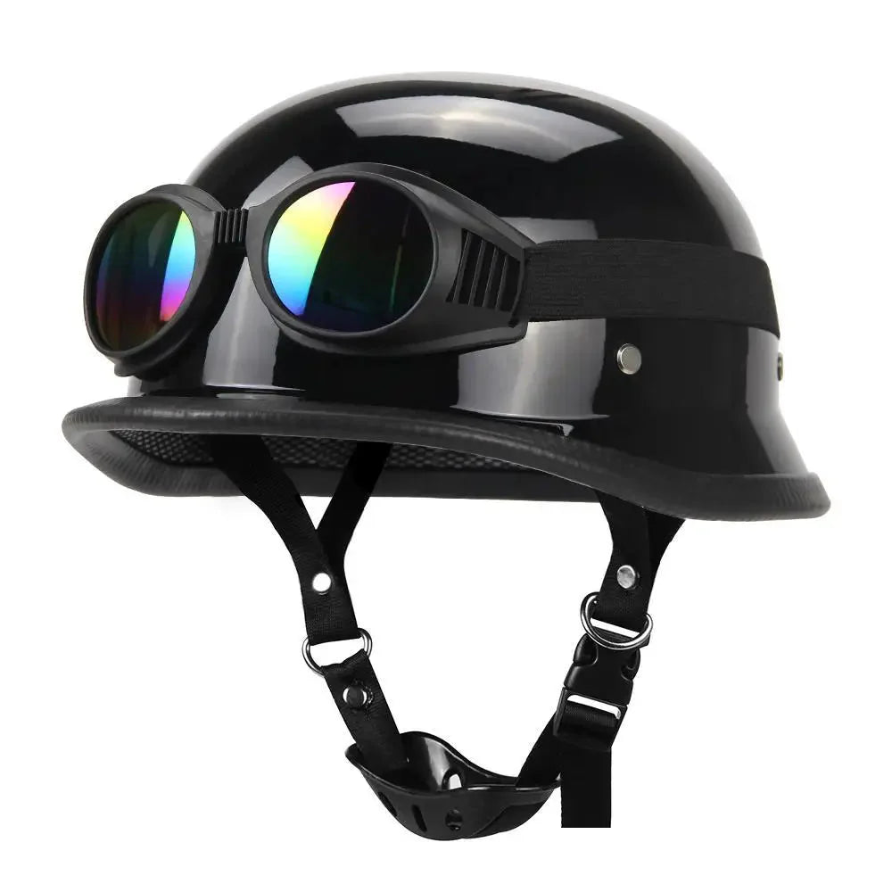 DOT Certification Half Helmet Retro Motorcycle