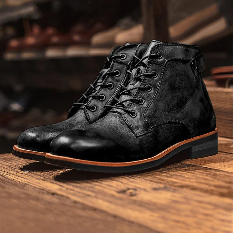 Retro Punk Motorcycle Boot
