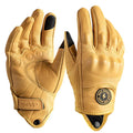 Vintage Real Leather Breathable Touchscreen Gloves