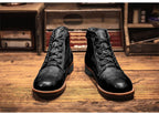 Retro Punk Motorcycle Boot