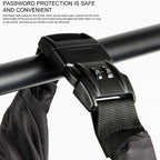 Motorbike Helmet Bag Waterproof Combination Lock Anti-Theft Luggage Storage Bag Rider Portable