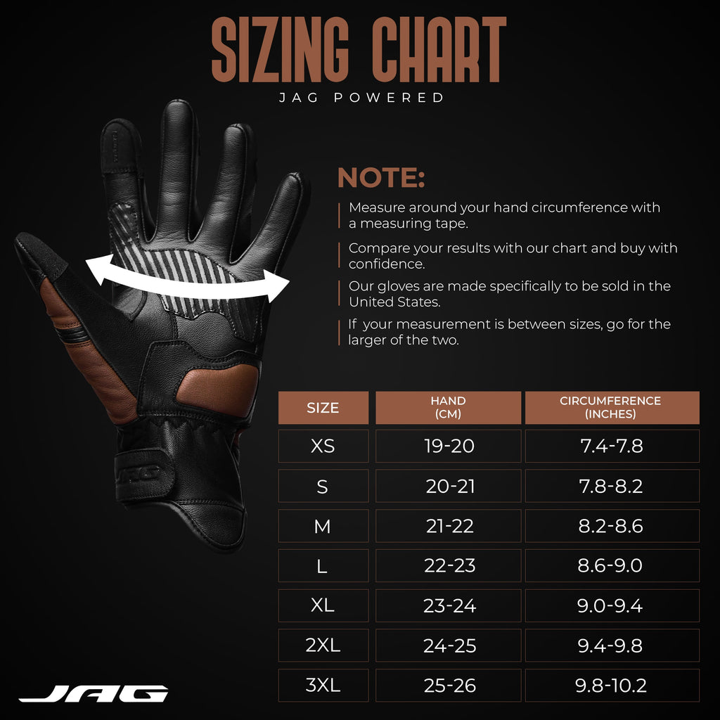 Helios Leather Motorcycle Gloves