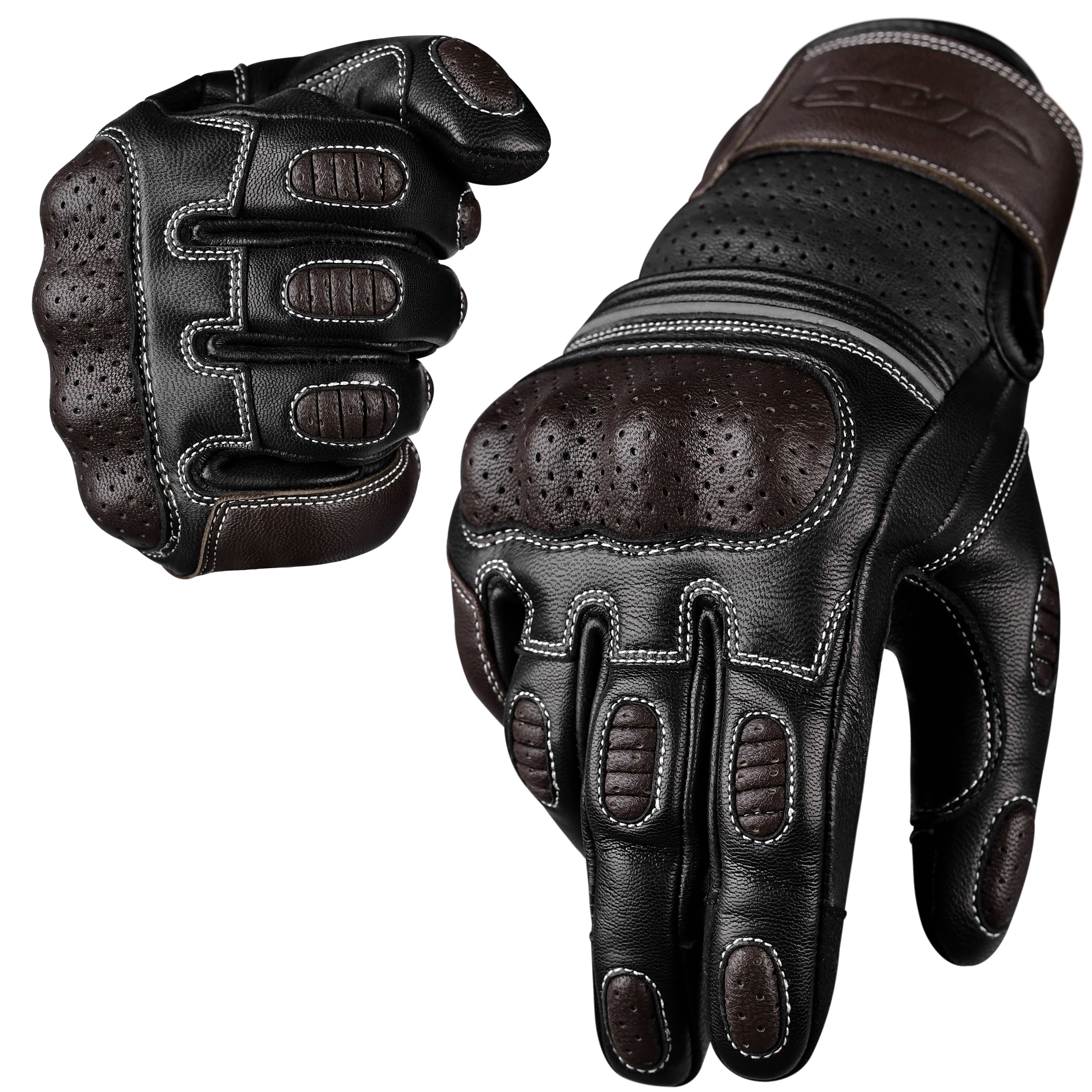 Ninja Leather Motorcycle Gloves