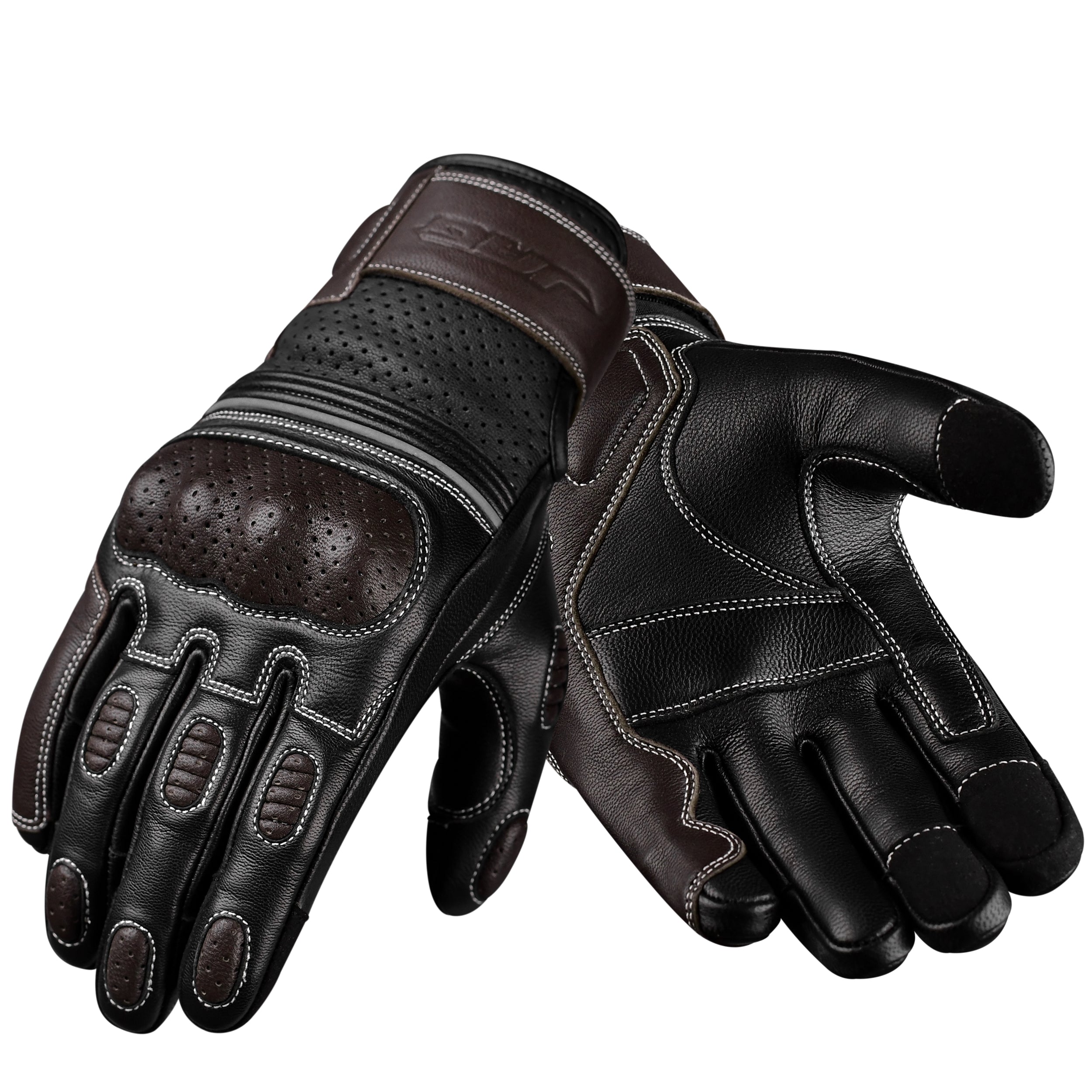 Ninja Leather Motorcycle Gloves