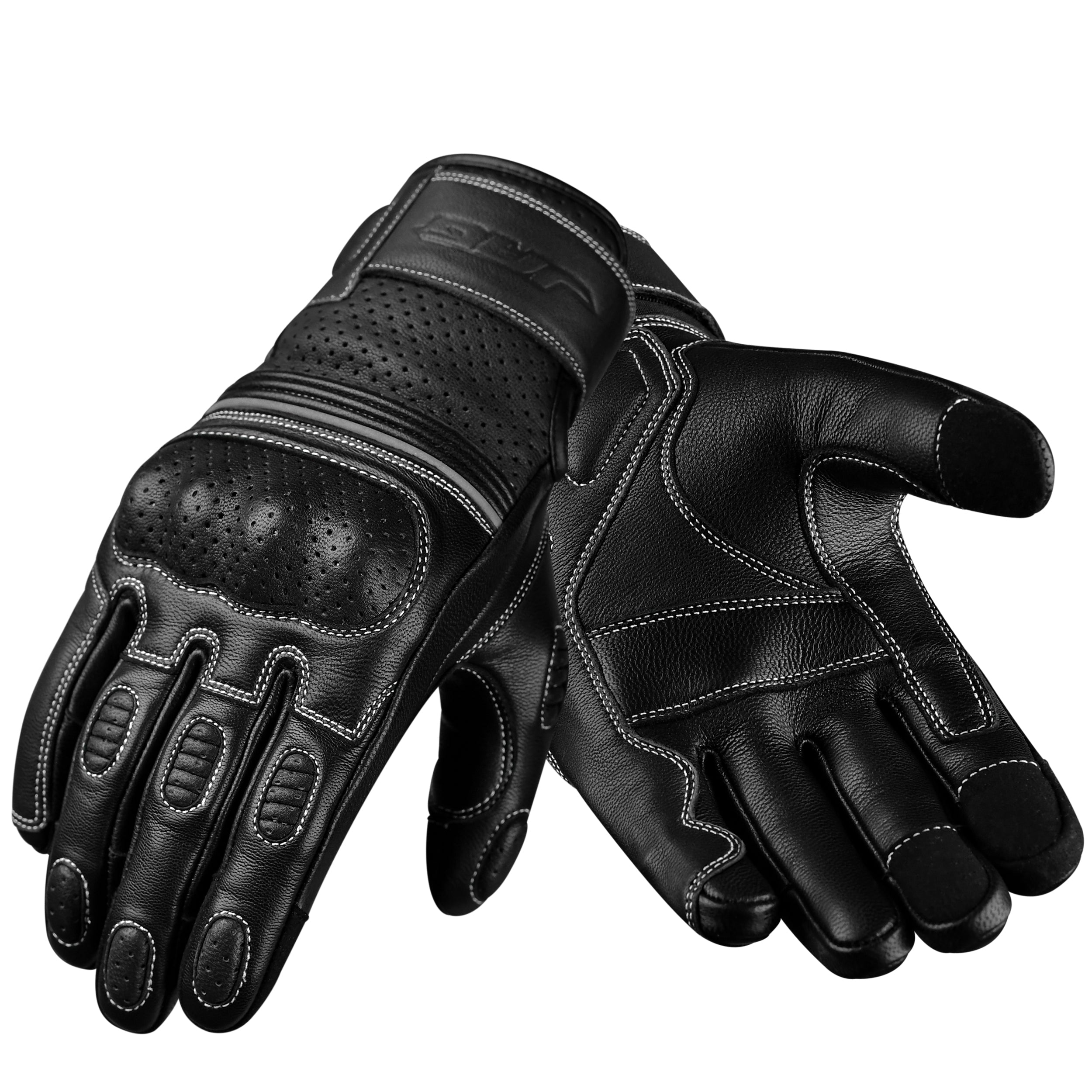 Ninja Leather Motorcycle Gloves