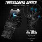 Ninja Leather Motorcycle Gloves