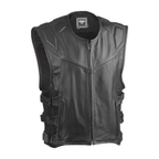Genuine Leather Motorcycle Riding Vest