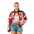 Trendy Zip-Up Moto Jacket
