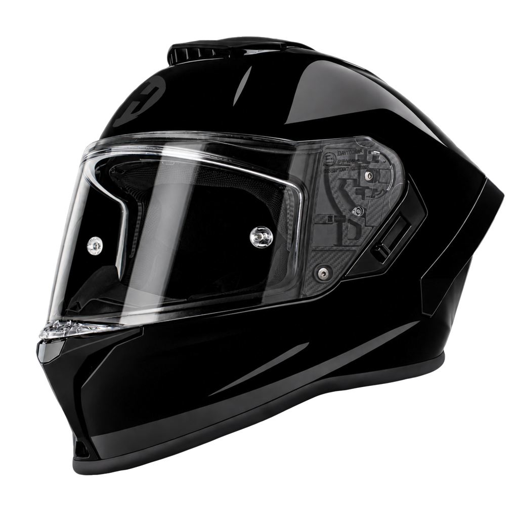 D.O.T. & ECE Daytona Viper- Hi-Gloss Black
