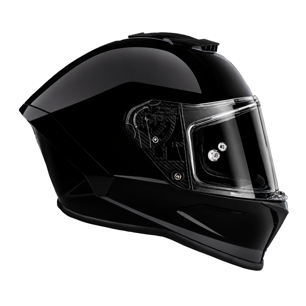D.O.T. & ECE Daytona Viper- Hi-Gloss Black