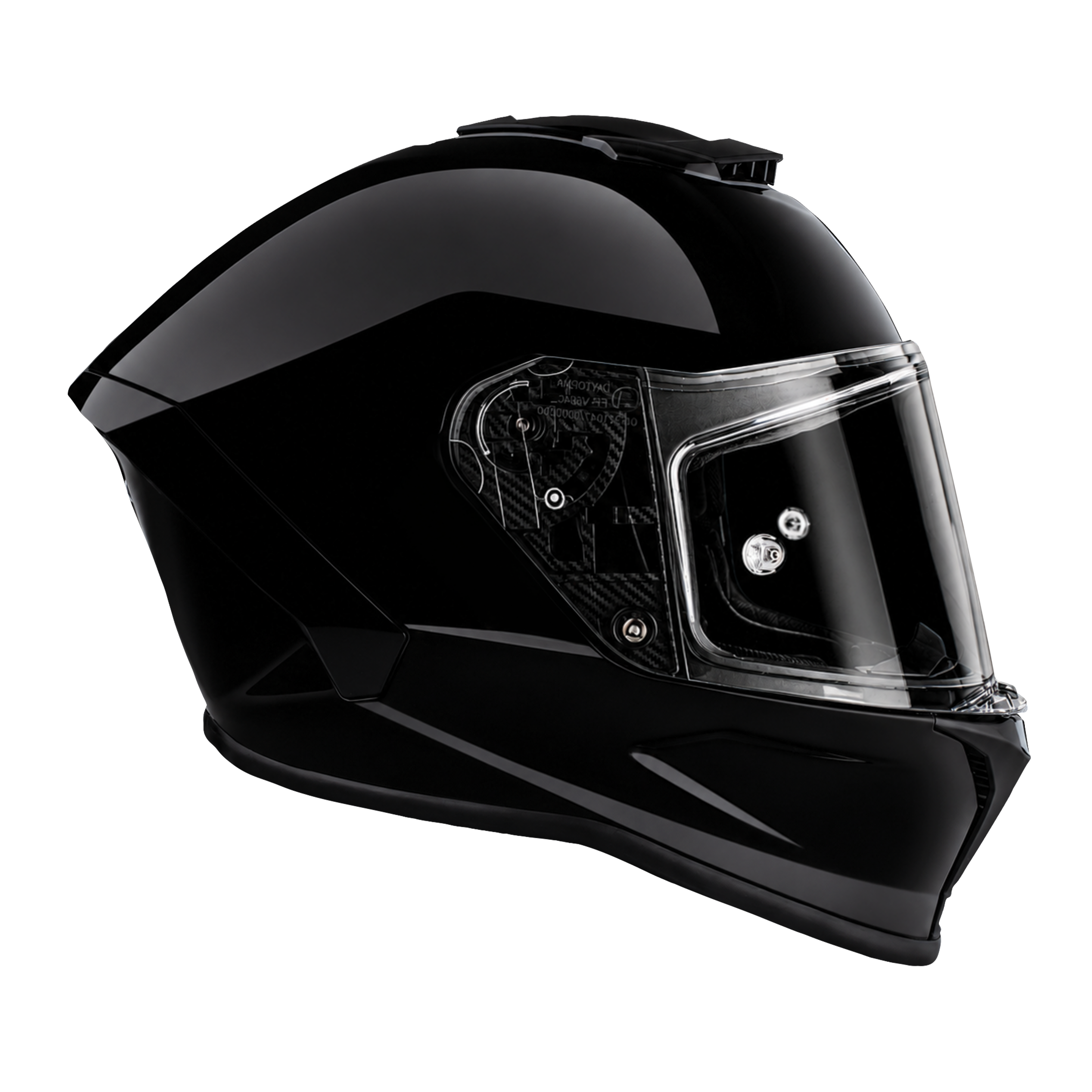 D.O.T. & ECE Daytona Viper- Hi-Gloss Black