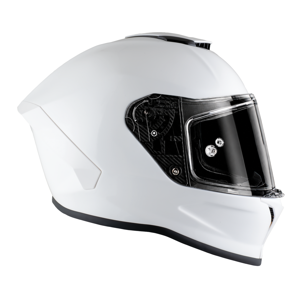 D.O.T. & ECE Daytona Viper- Hi-Gloss White