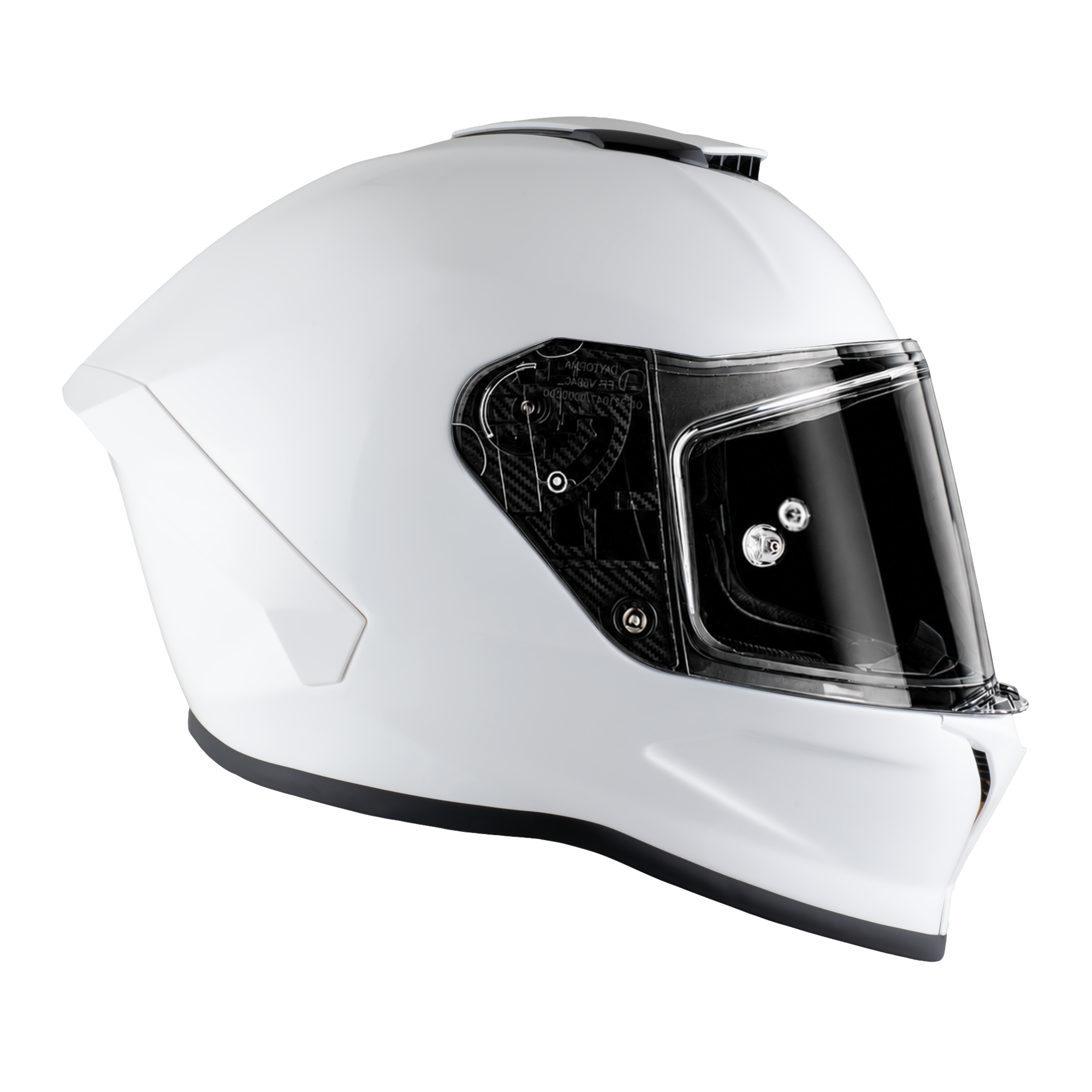D.O.T. & ECE Daytona Viper- Hi-Gloss White