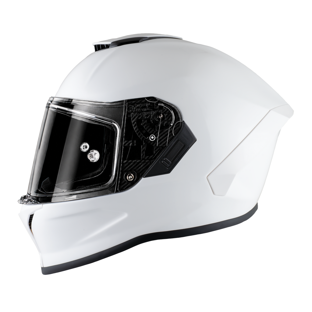 D.O.T. & ECE Daytona Viper- Hi-Gloss White