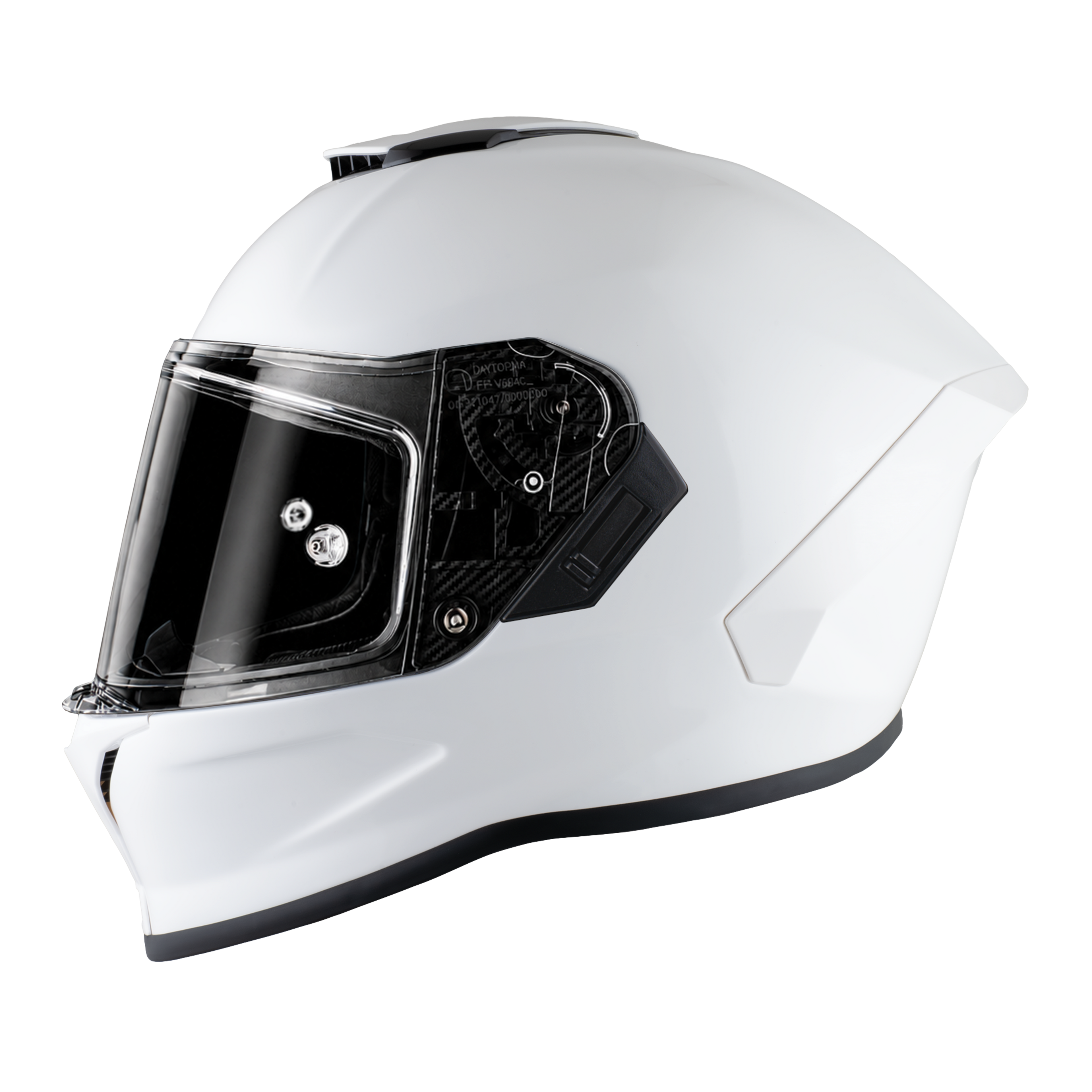 D.O.T. & ECE Daytona Viper- Hi-Gloss White
