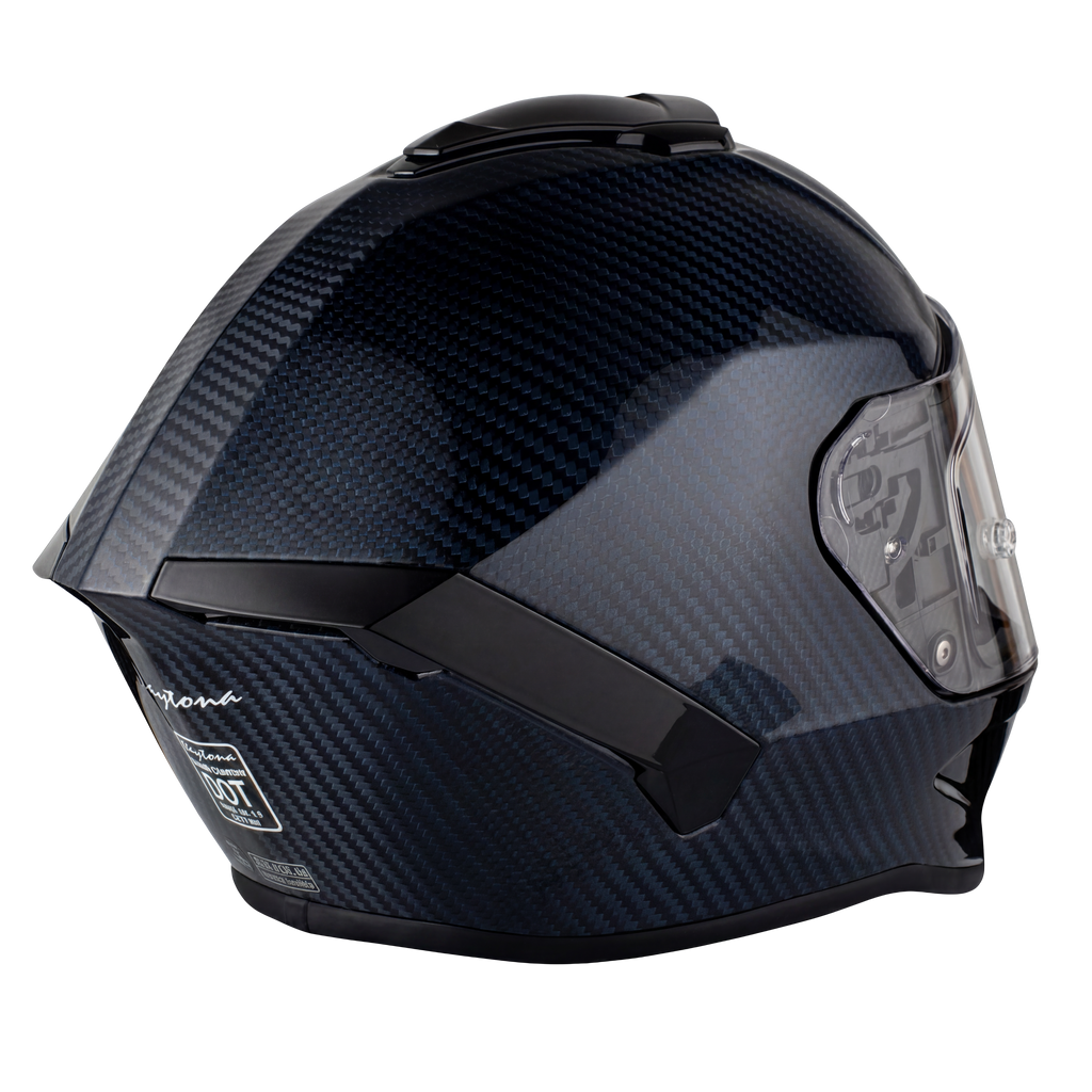 D.O.T. & ECE Daytona Viper- Blue Carbon Fiber
